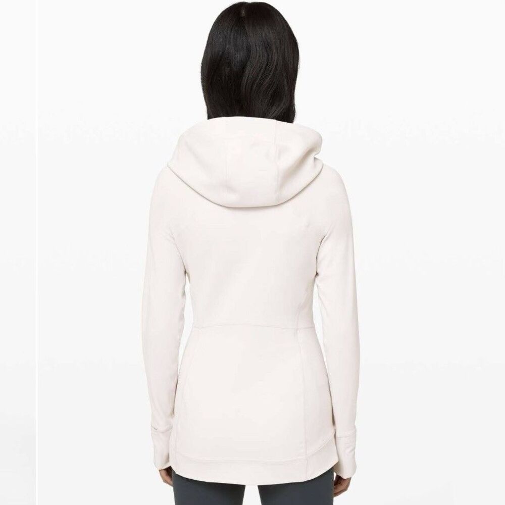 Lululemon Every Journey Hoodie Full Zip Long Sleeve Light Chrome Women’s 4 - Picture 3 of 9